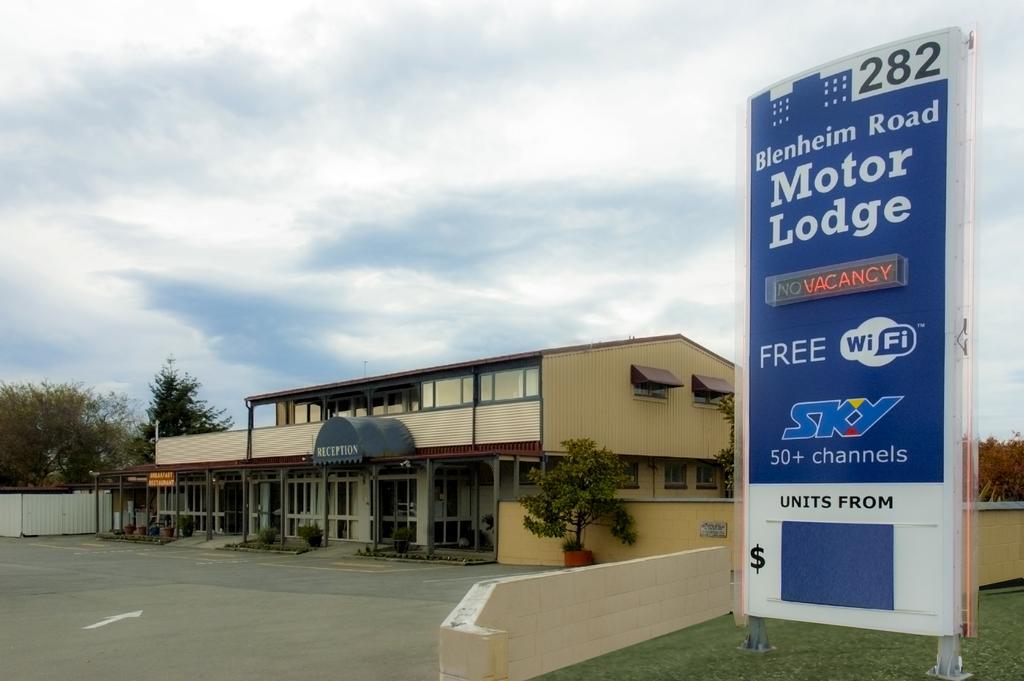 Blenheim Road Motor Lodge Κράισττσερτς Εξωτερικό φωτογραφία